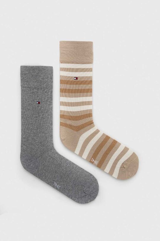 

Носки (2 шт.) 342021001. Tommy Hilfiger, бежевый