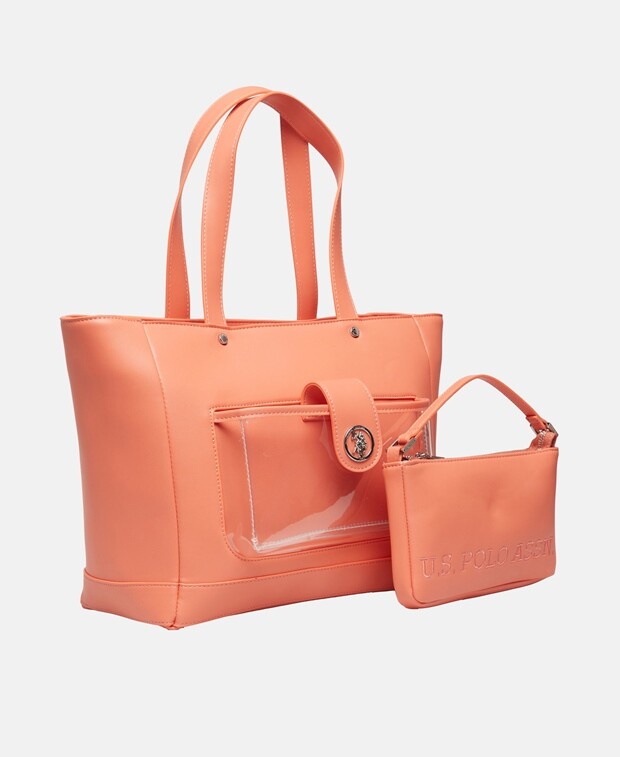 

Сумка шоппер U.S. Polo Assn., абрикос