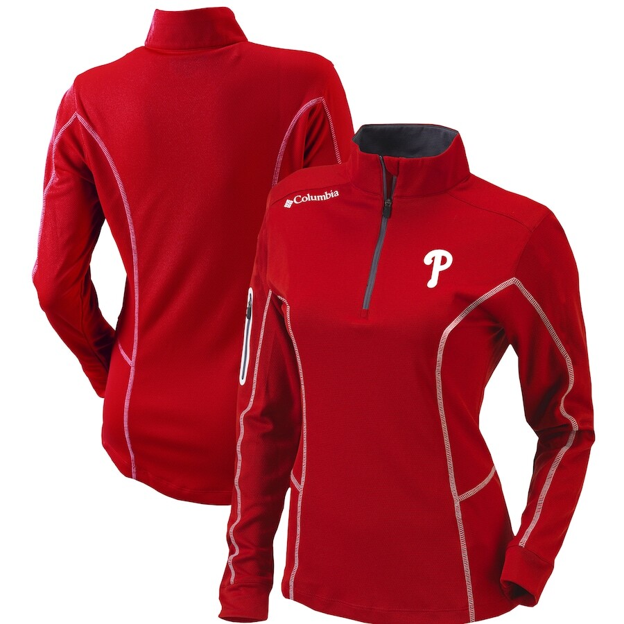

Куртка Columbia Philadelphia Phillies, красный