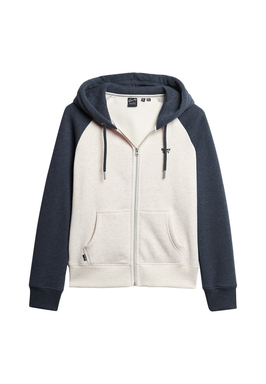 

Толстовка ESSENTIAL BASEBALL HOODIE VINTAGE Superdry, цвет beige