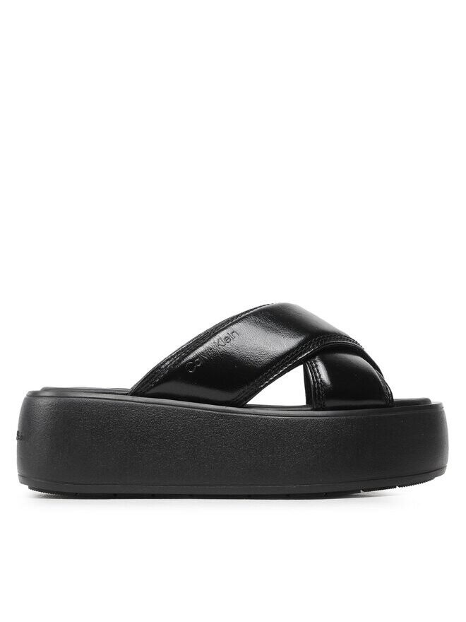 

Мюли Calvin Klein Bubble Slide- Pat HW0HW01469, черный