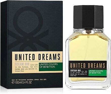 

Туалетная вода, 60 мл Benetton, United Dreams Men Dream Big