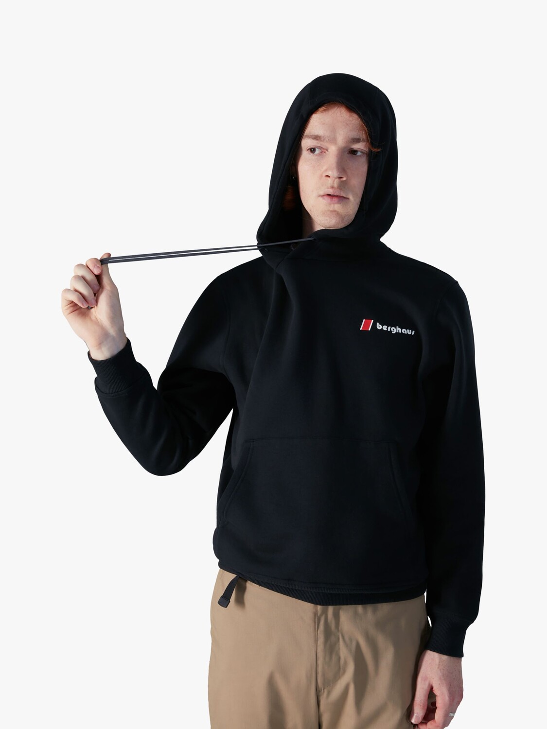 

Толстовка с капюшоном Наследие Berghaus, черный