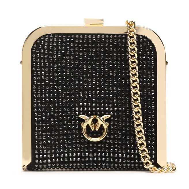 

Сумка Pinko BoxClutch AI, черный