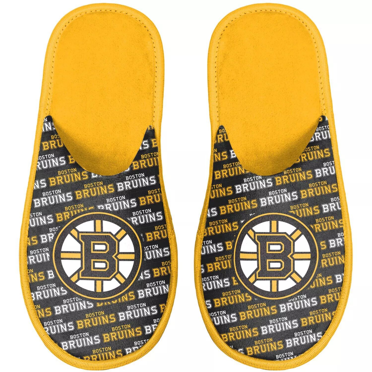 

Молодежные тапочки FOCO Boston Bruins Team Unbranded
