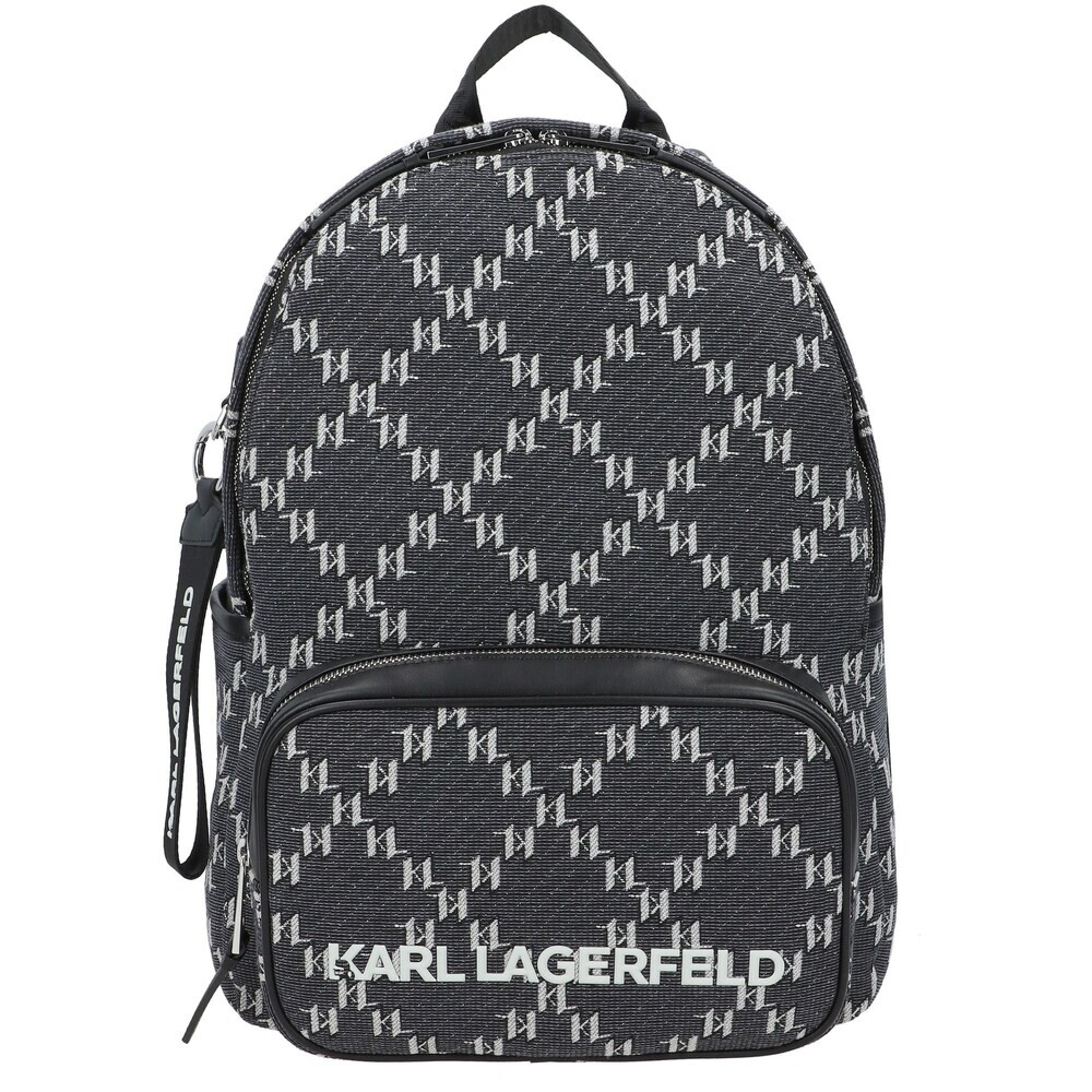 

Рюкзак Karl Lagerfeld, серый/белый