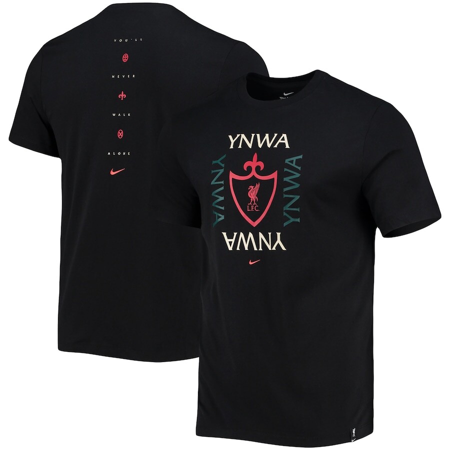 

Футболка с коротким рукавом Nike Liverpool, черный