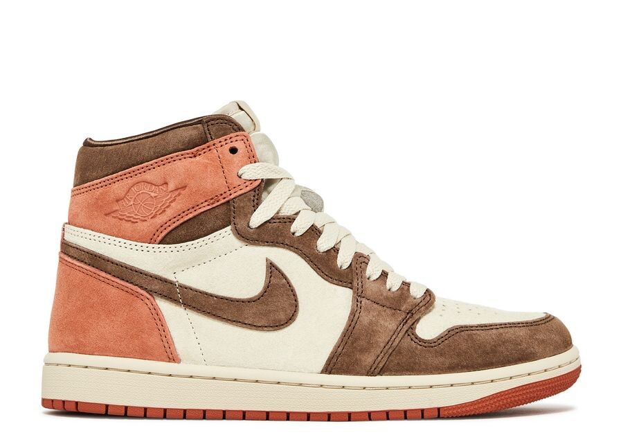 

Кроссовки Air Jordan Wmns Air Jordan 1 Retro High Og 'Dusted Clay', коричневый