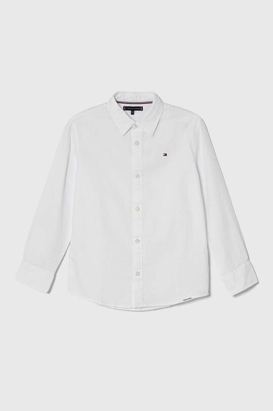

Tommy Hilfiger Детская хлопковая рубашка, белый