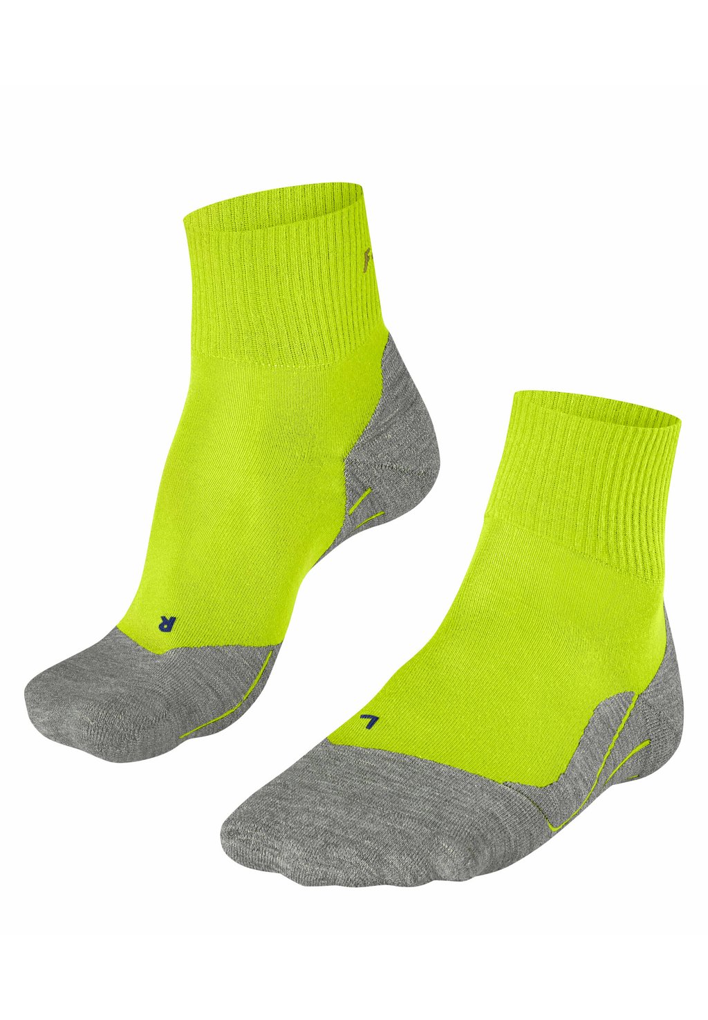 Спортивные носки TK5 WANDER COOL SHORT TREKKING FUNCTIONAL LIGHT-CUSHIONED FALKE, цвет neon green