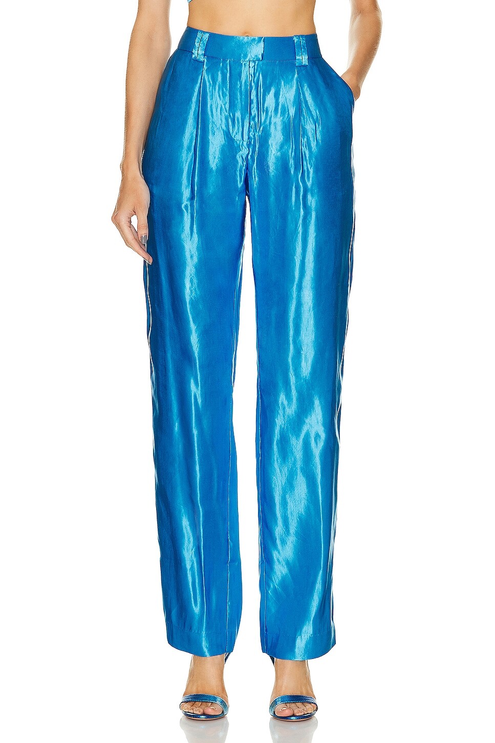 

Брюки Aje Gracious, цвет Azure Blue