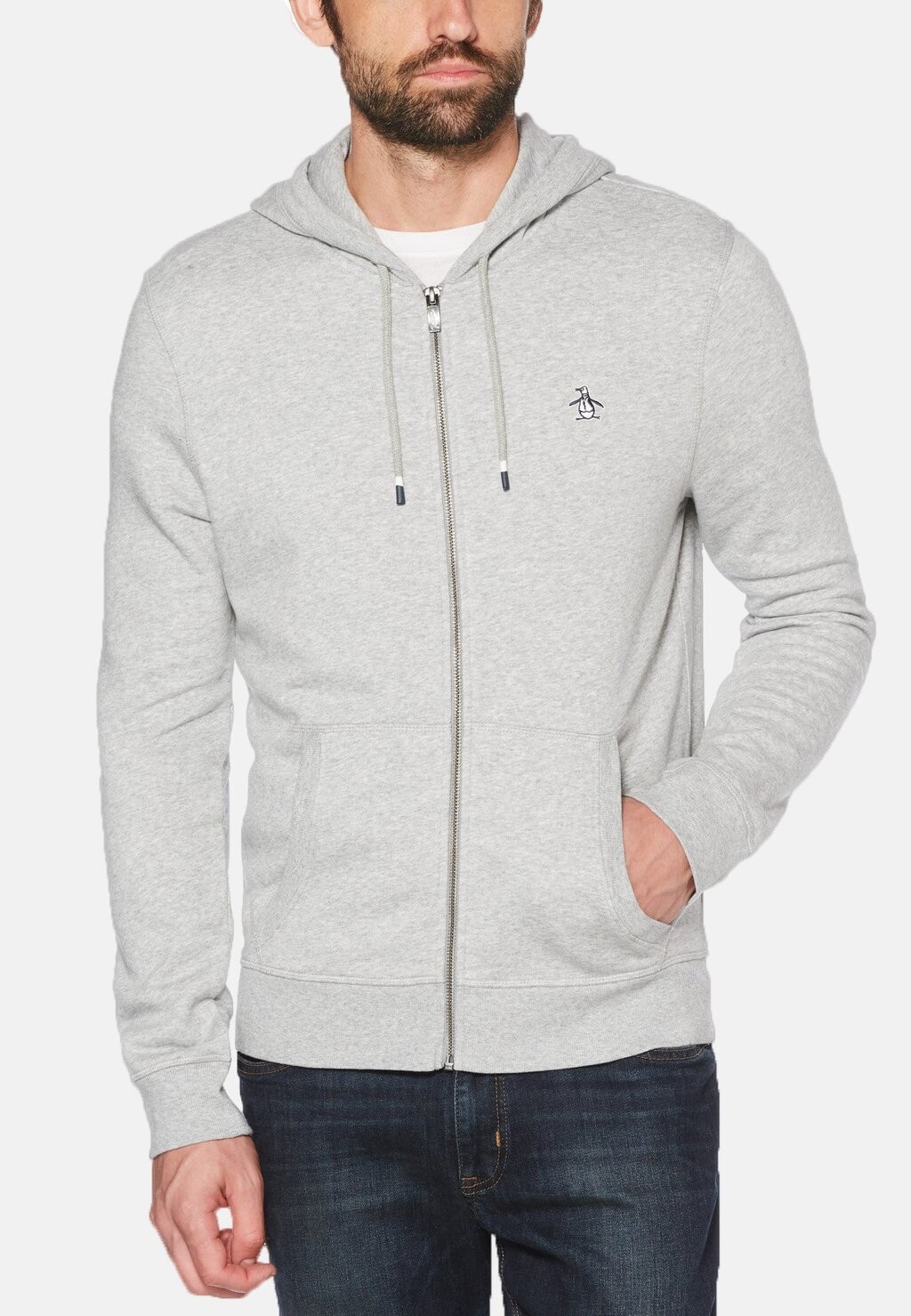 

Толстовка STICKER PETE Original Penguin, цвет rain heather