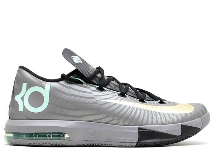 

Кроссовки Nike KD 6 'PRECISION TIMING', металлик