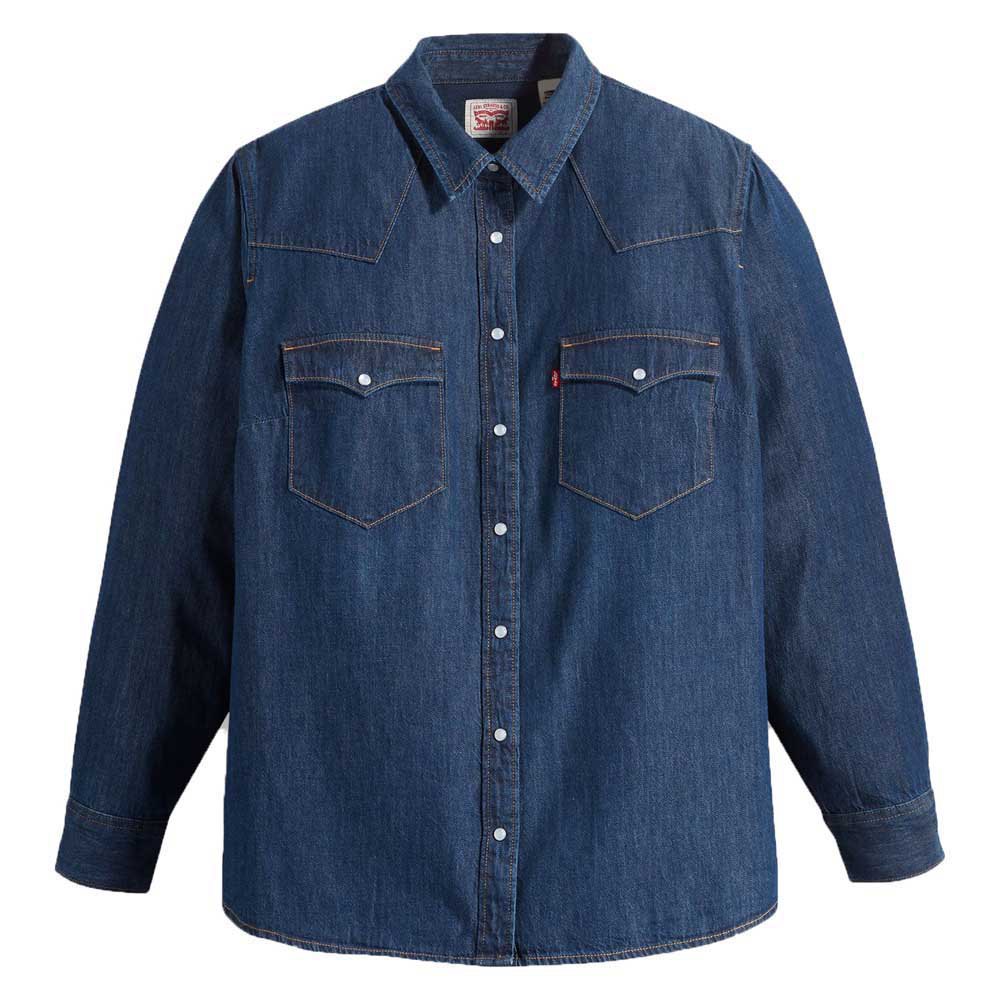 цена Рубашка Levi´s Plus Ultimate Western T3, синий