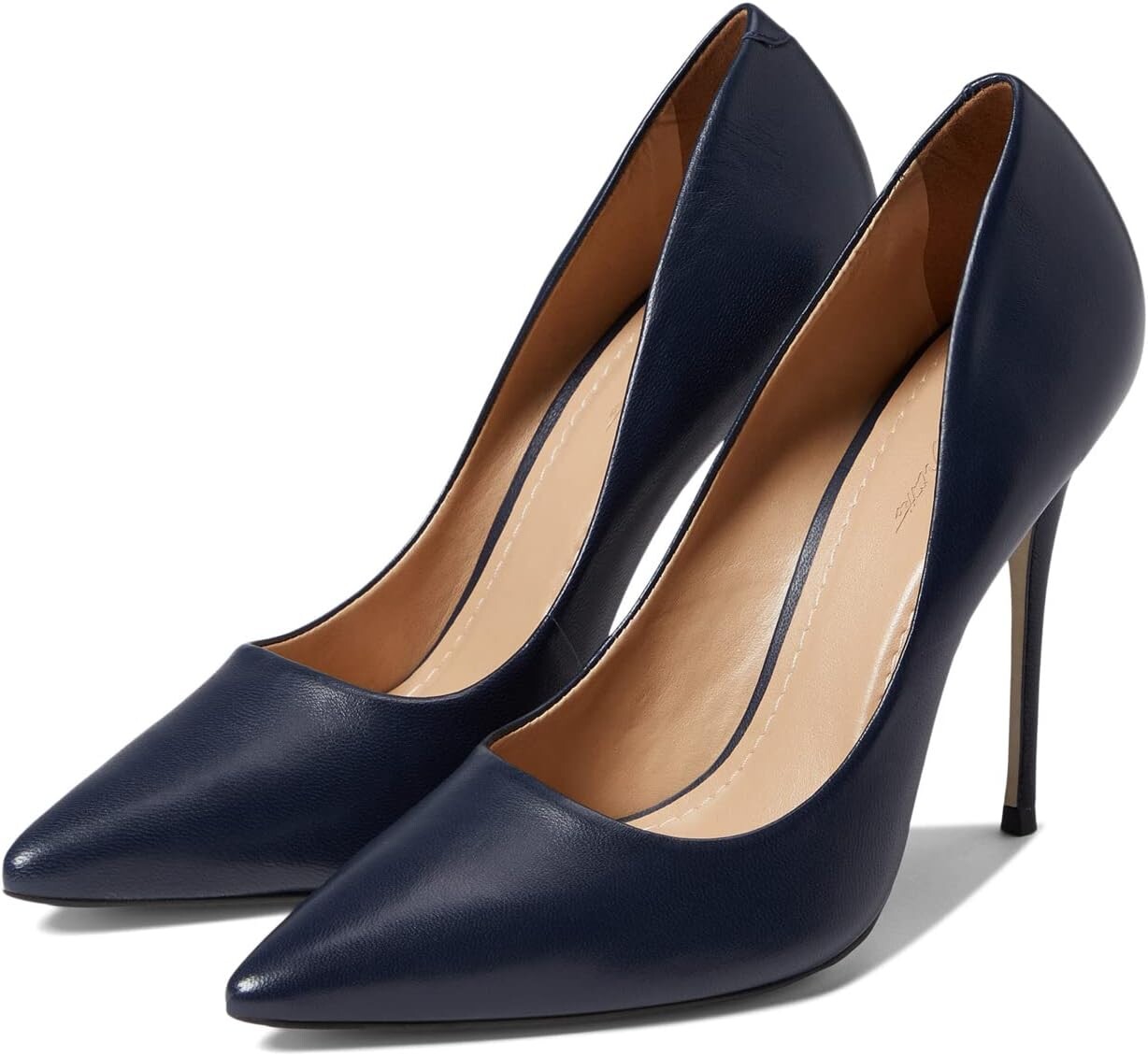 

Туфли Pointy Toe Pump 17 Massimo Matteo, цвет Navy Leather