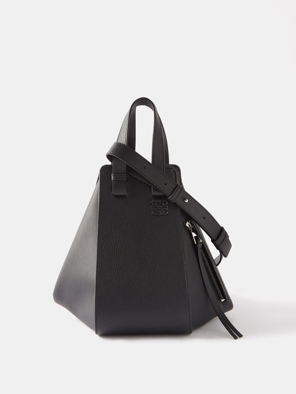 

Маленькая кожаная сумочка hammock LOEWE, черный