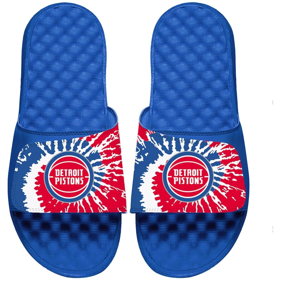 

Шлепанцы ISlide Detroit Pistons, синий