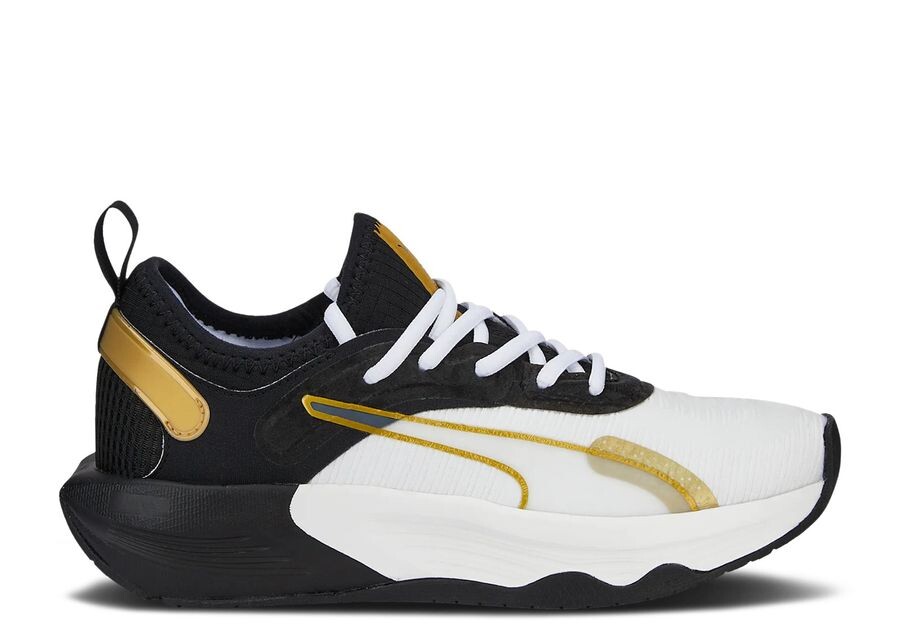 

Кроссовки Puma Wmns Pwr Xx Nitro 'White Black Gold', белый