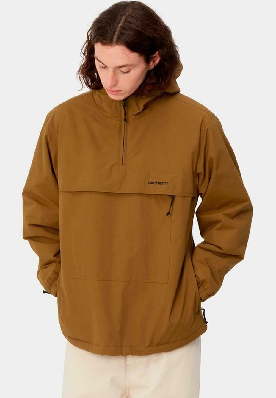 

Куртка Carhartt WIP ВЕТРОВКА, цвет deep h brown black