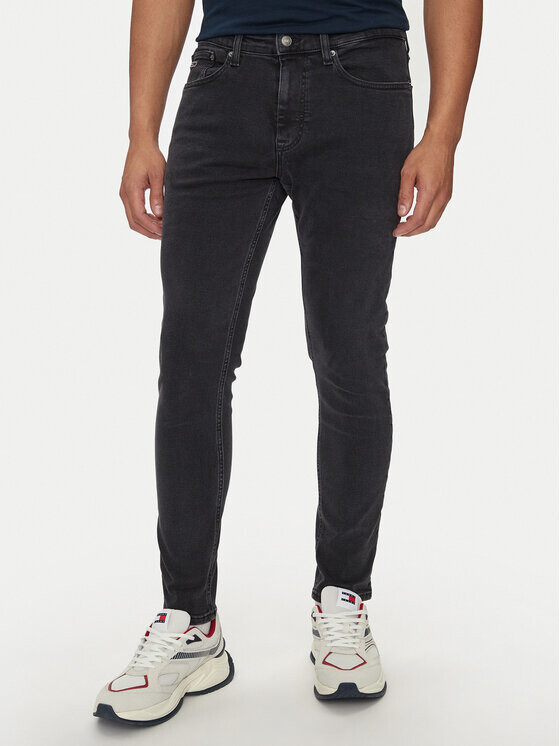 

Джинсы узкого кроя Tommy Jeans, черный