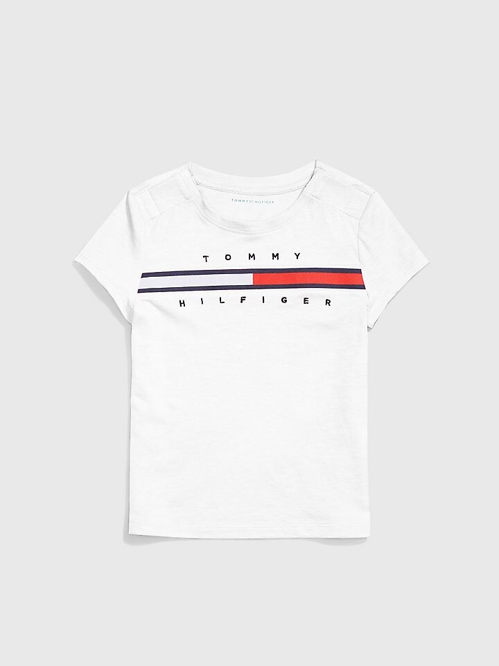 

футболка в полоску со значками Tommy Adaptive