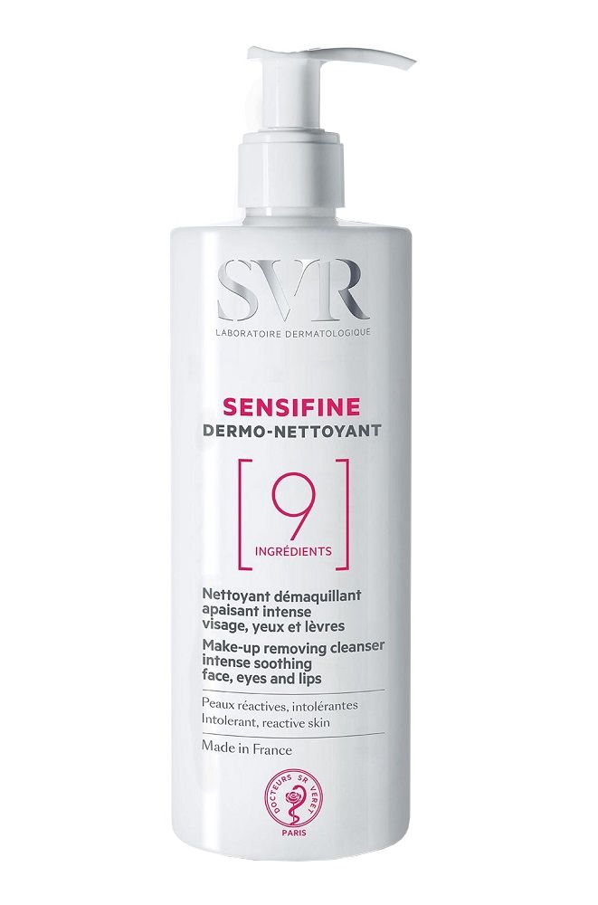 SVR Sensifine Dermo-Nettoyant лосьон для лица, 400 ml молочко для снятия макияжа svr dermo nettoyant
