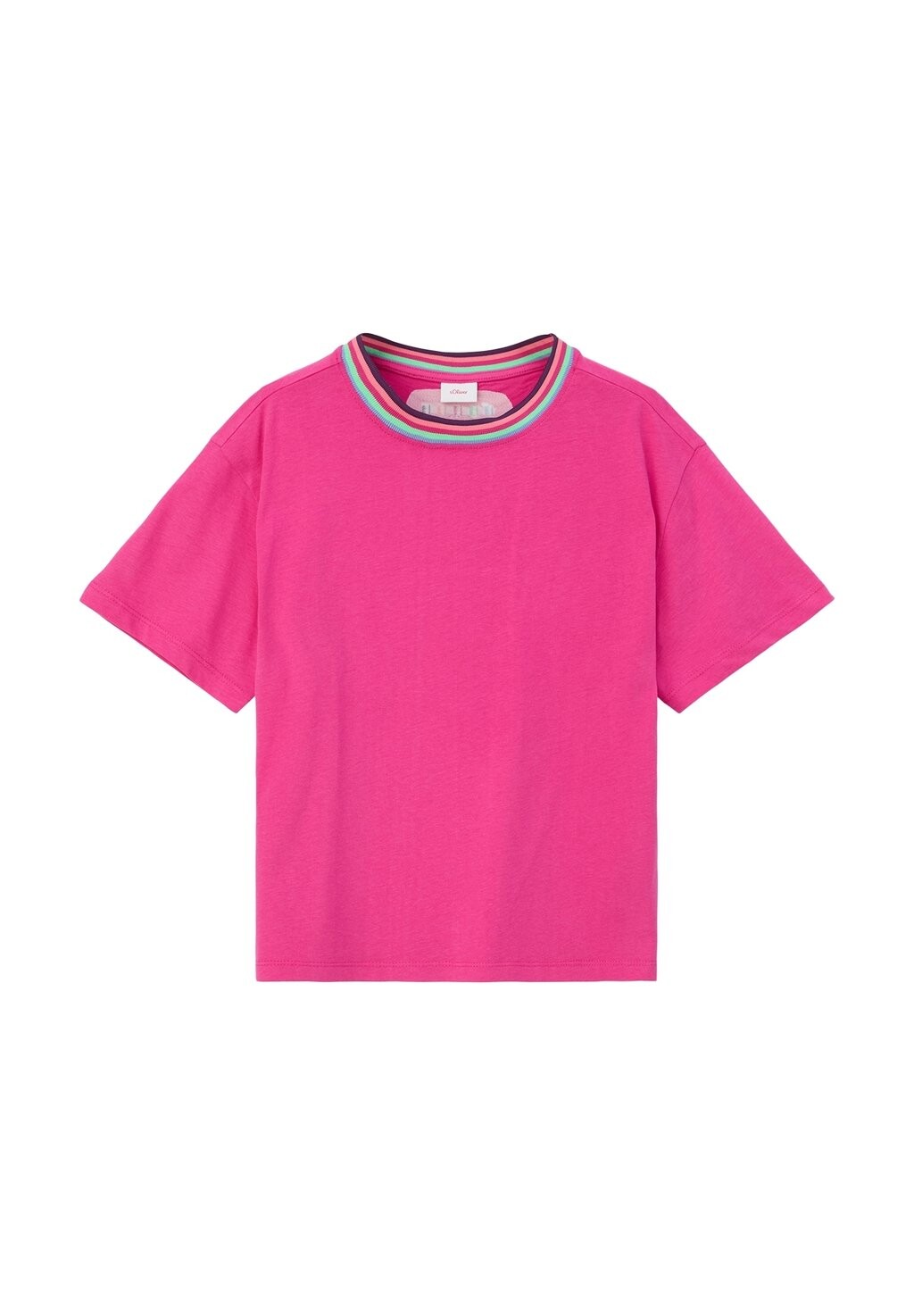 

Футболка базовая MIT DETAIL s.Oliver, цвет pink