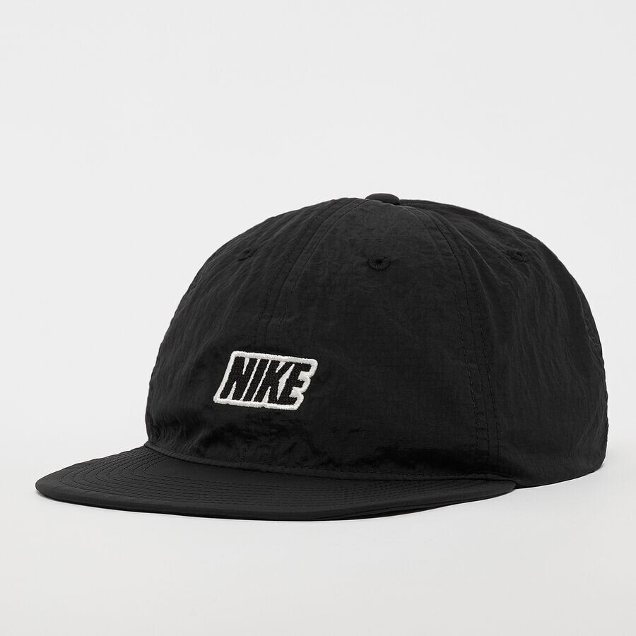 

Клубная неструктурированная уличная кепка с плоским козырьком NIKE, цвет black/summit white