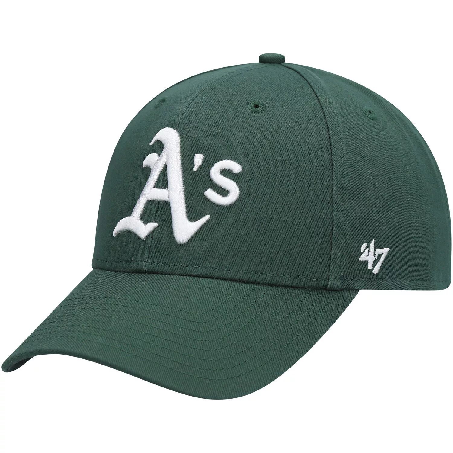 

Мужская регулируемая кепка Green Oakland Athletics Legend MVP '47 '47