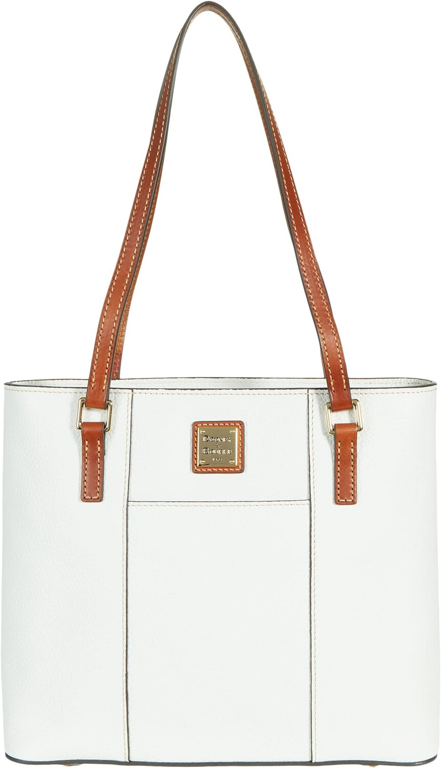 

Маленькая сумка-шопер Pebble Lexington Dooney & Bourke, белый