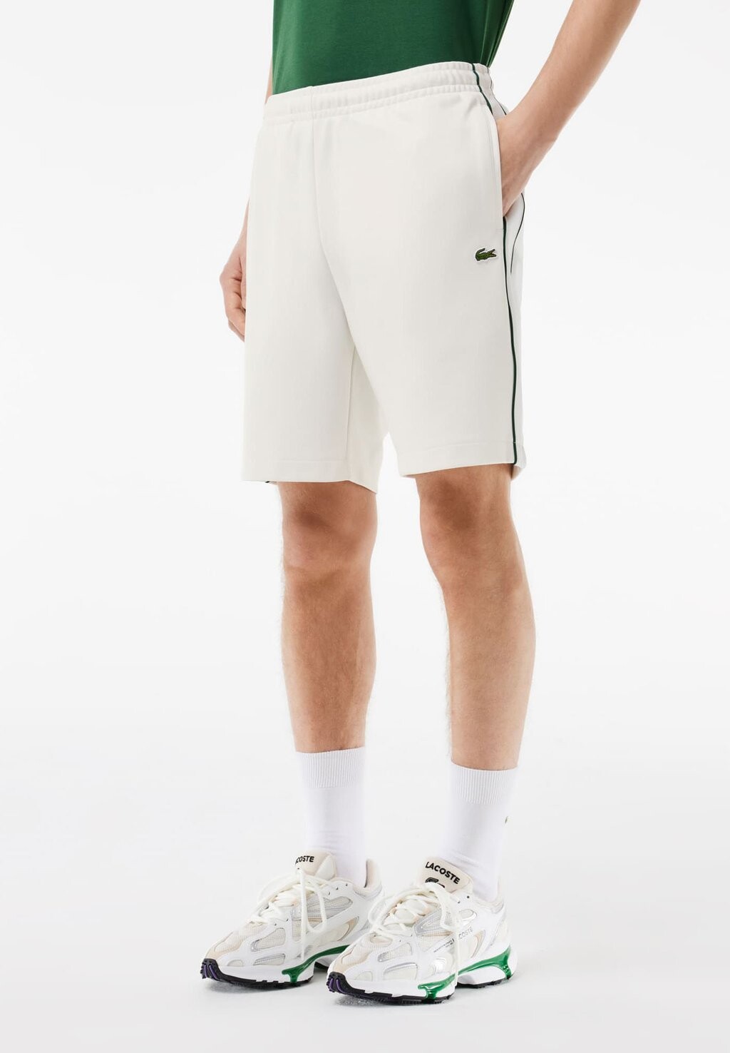 

Шорты Lacoste, молочный