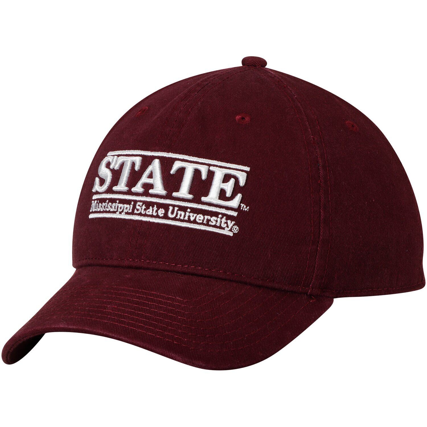 

Мужская классическая неструктурированная регулируемая шляпа The Game Maroon Mississippi State Bulldogs