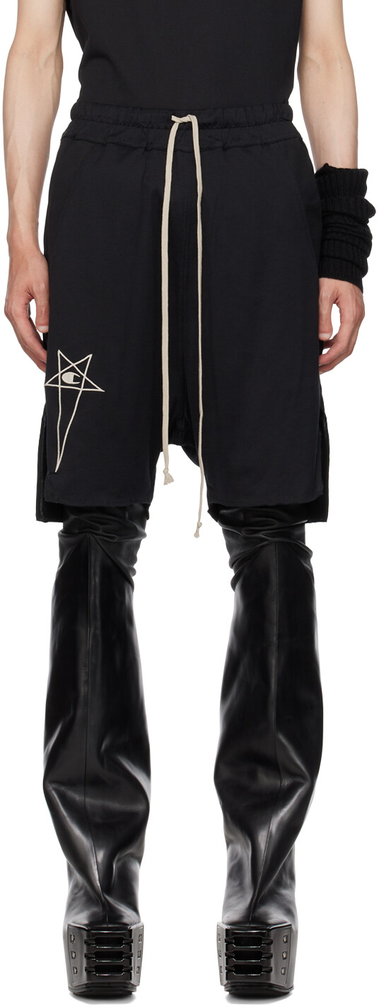 

Черные шорты Champion Edition Pods Rick Owens