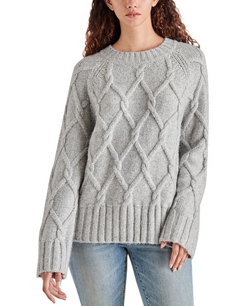 

Свитер вязаной вязки Micah STEVE MADDEN, цвет Gray