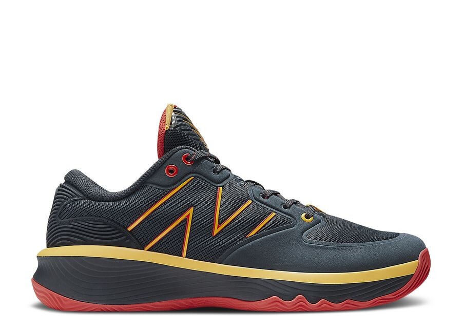 

Кроссовки New Balance Hesi Low 'Outer Space Red Yellow', серый, Черный