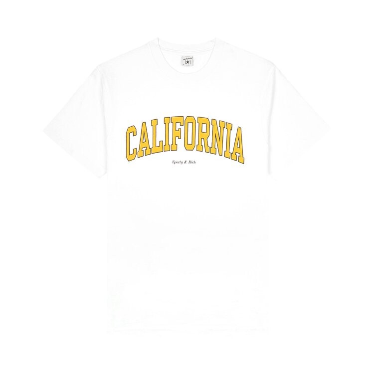 

Футболка Sporty & Rich California 'White', белый