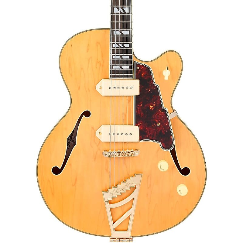 

Электрогитара D'Angelico Deluxe 59 Hollowbody Electric Guitar Satin Honey