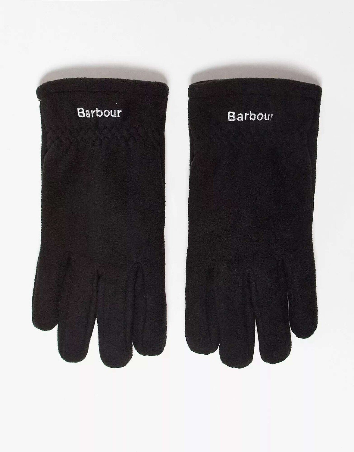 

Черные флисовые перчатки Barbour Coalford