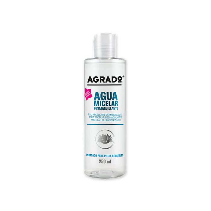 Мицеллярная вода Agua Micelar Desmaquillante Agrado, 250 multi effect cleanser pink makeup remover water sample 100ml travel size