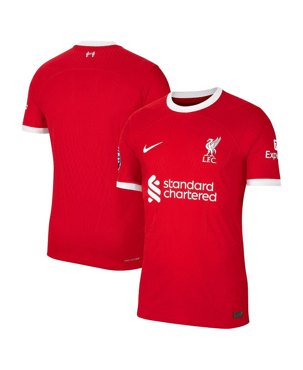 

Мужская красная домашняя аутентичная майка Liverpool 2023/24 Nike