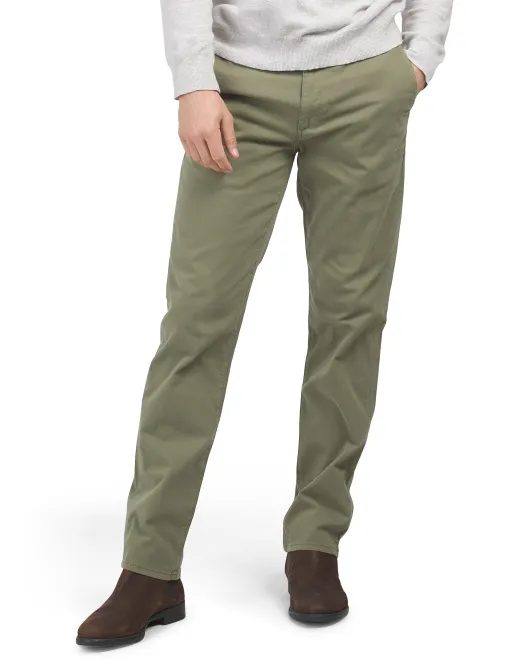 

Брюки-чиносы Fit 2 из эластичного твила Rag & Bone, цвет Army