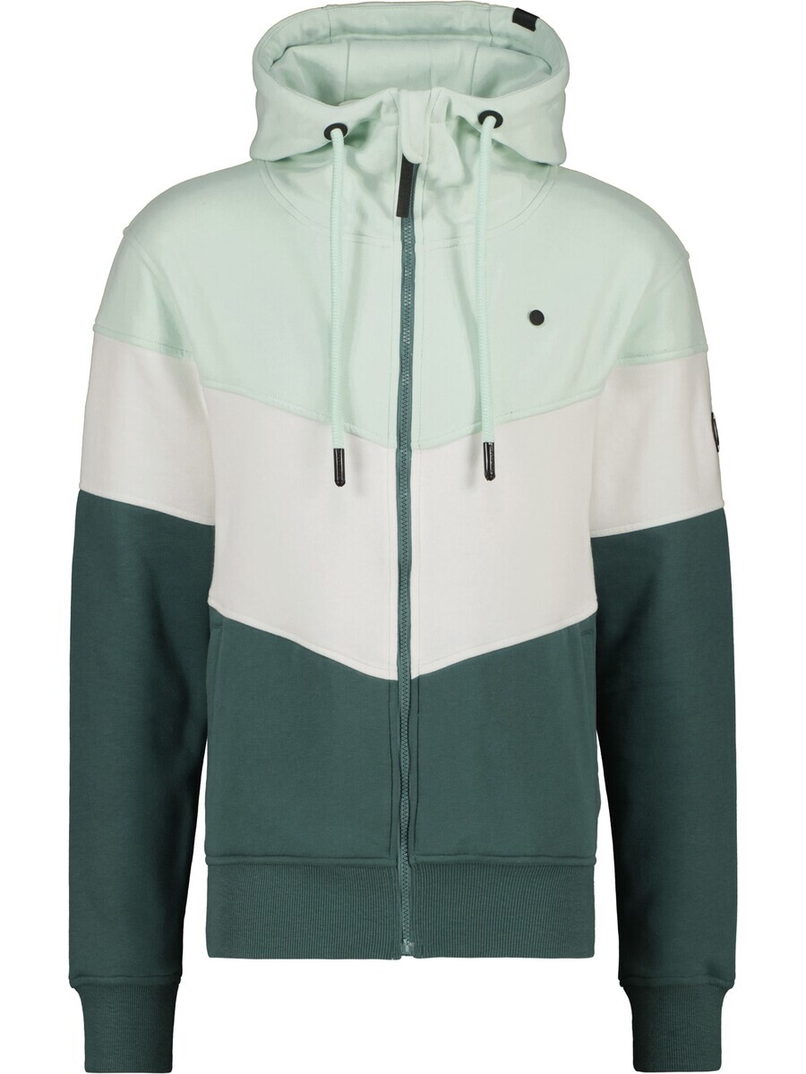 

Худи на молнии Alife And Kickin SIMON, цвет Mint/Dark Green