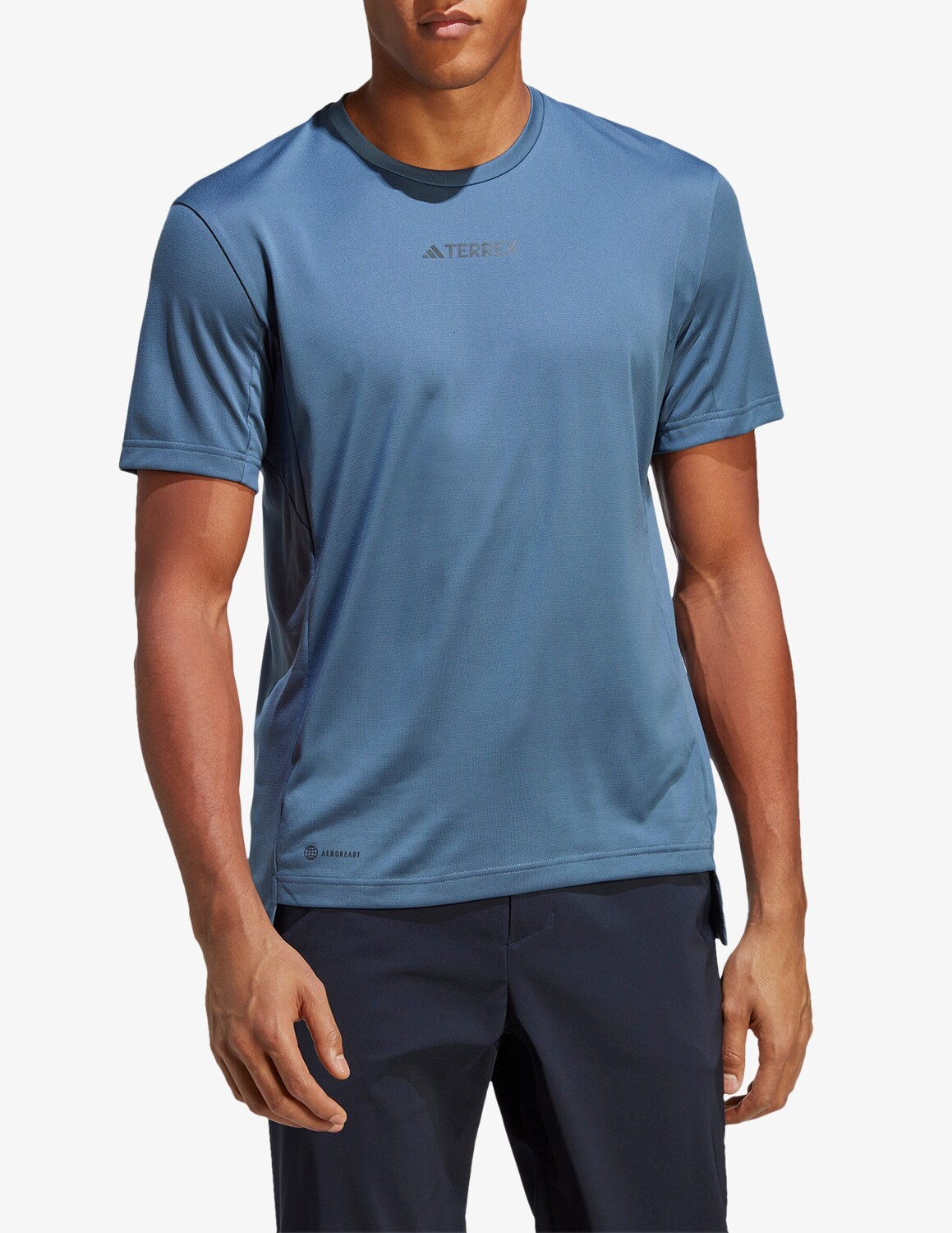 

Футболка с логотипом Wonste Adidas Originals, синий
