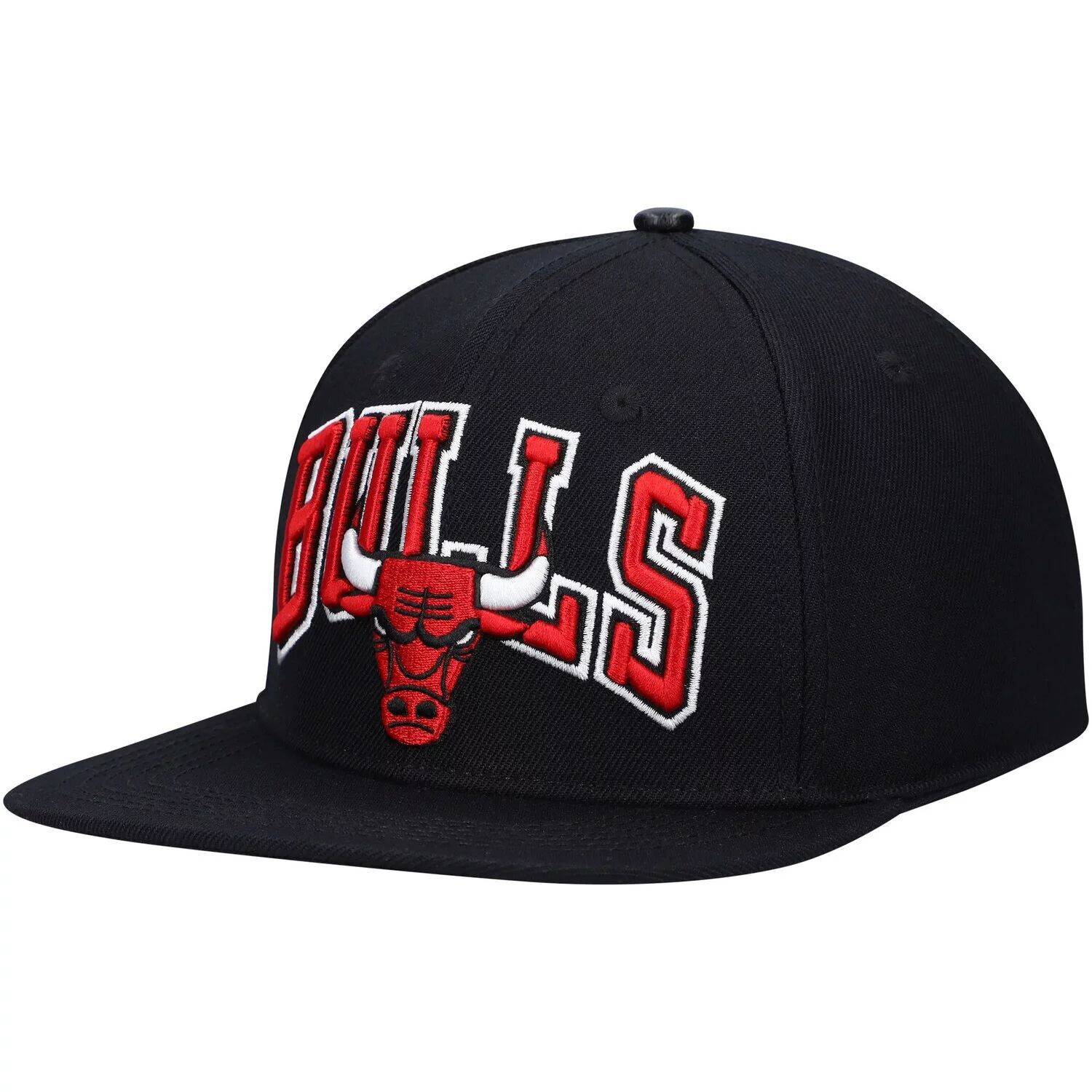 

Мужская кепка Snapback с логотипом Pro Standard черного цвета Chicago Bulls