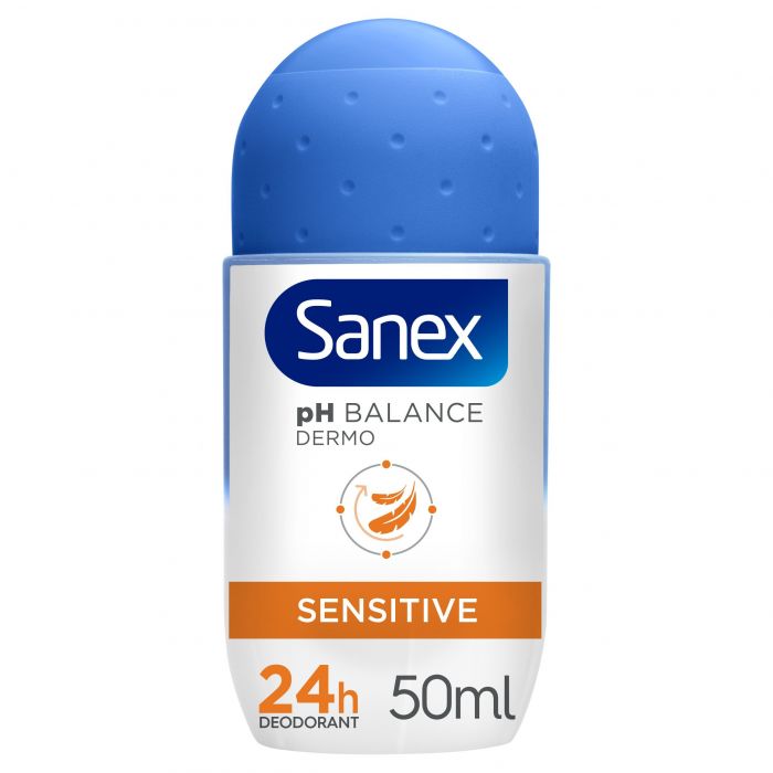 цена Дезодорант Desodorante Roll On Dermo Sensitive Sanex, 50