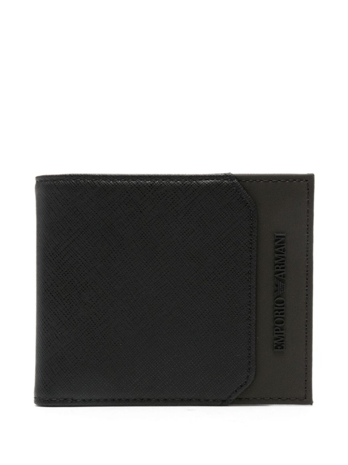 

Emporio Armani кошелек с тисненым логотипом, черный
