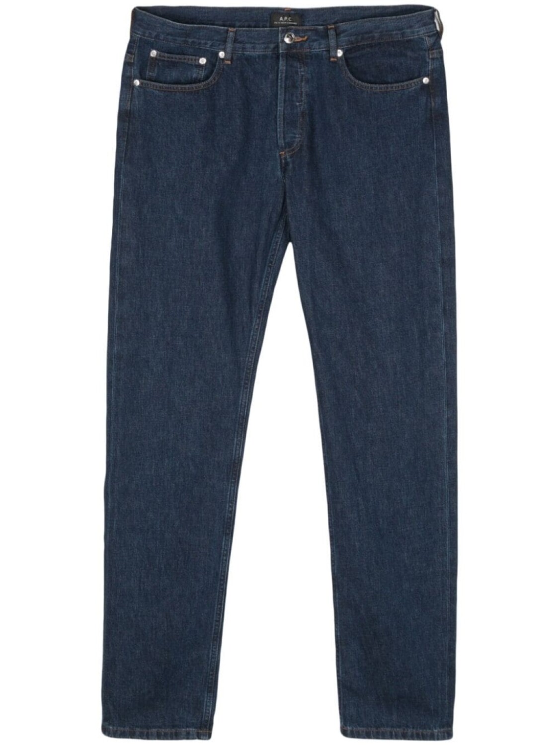 

A.P.C. узкие джинсы Petit New Standard средней посадки, синий