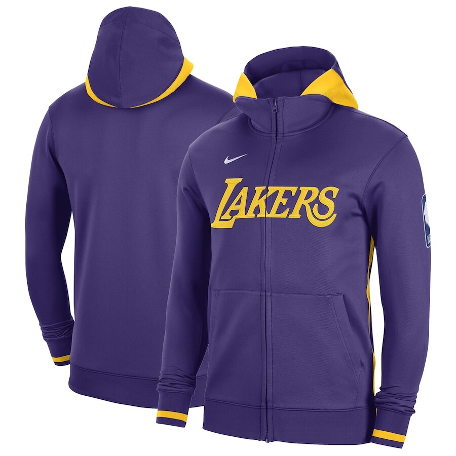 

Толстовка на молнии Nike Los Angeles Lakers, фиолетовый