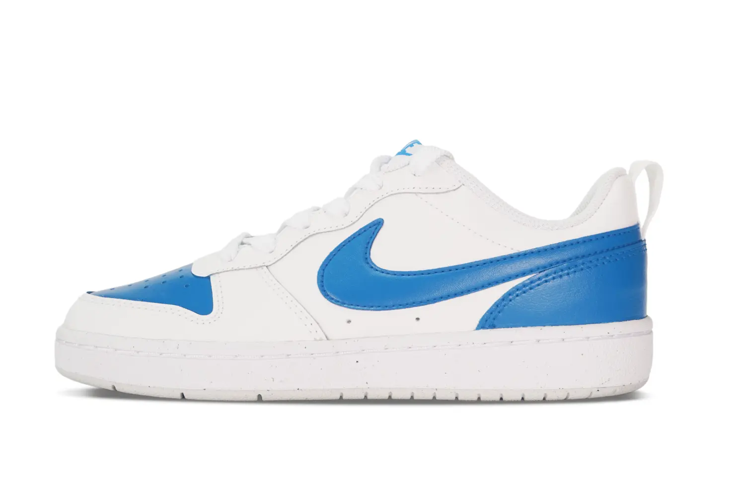 

Кроссовки Nike Court Borough Skateboarding Shoes Women's Low-top White/Royal Blue, белый/синий