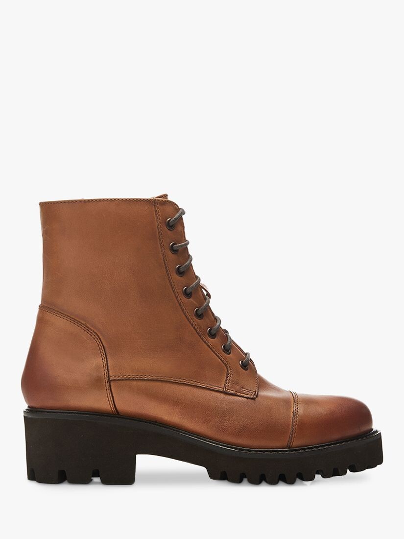 

Массивные военные ботинки Aristea Moda in Pelle, тан